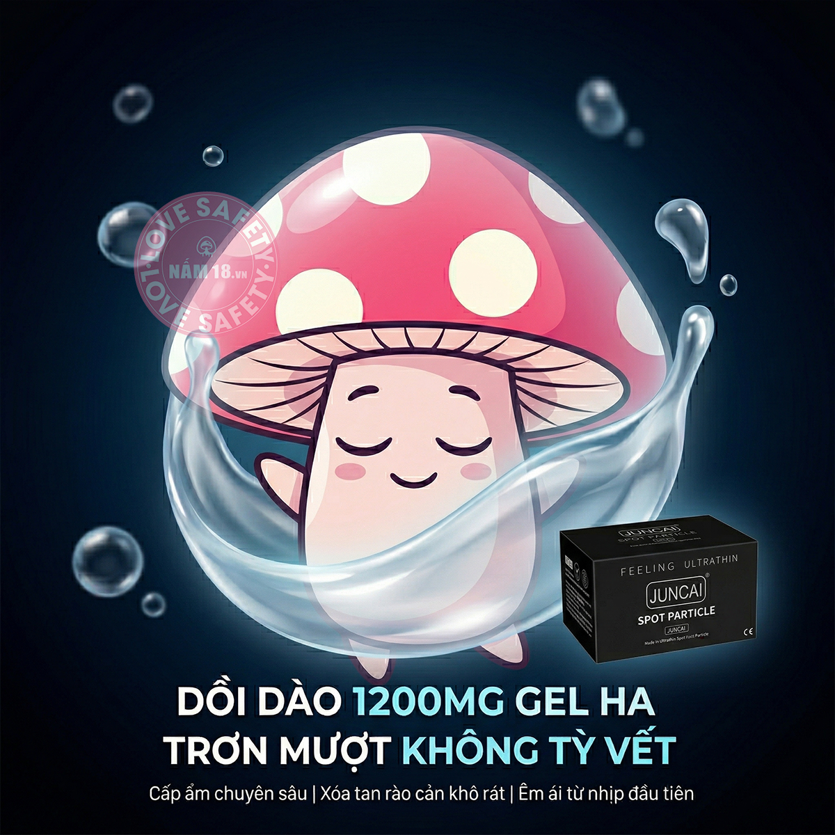  Bao Cao Su Siêu Điểm Nổi Juncai Spot Particle 