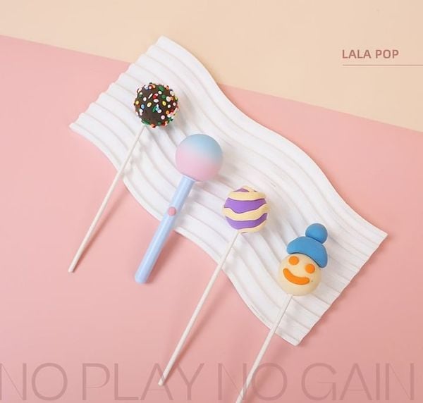 Chày Rung Mini Kisstoy Lala Pop Hình Kẹo Mút