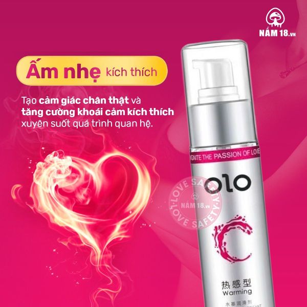 Gel Bôi Trơn Ấm Nóng OLO Warming