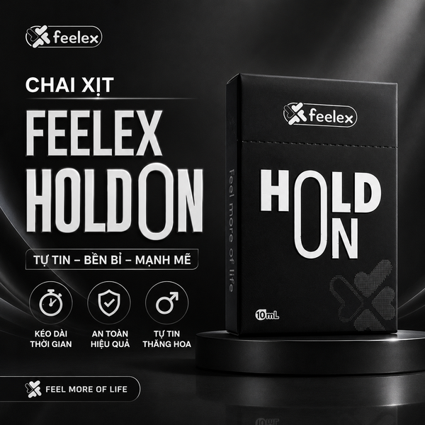 Chai Xịt Kéo Dài Thời Gian Quan Hệ Feelex Hold On