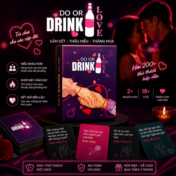  Bộ Bài Tình Yêu Drink Love | Level Cơ Bản 35 Lá 