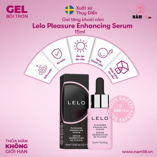 Gel Tăng Khoái Cảm Lelo Pleasure Enhancing Serum