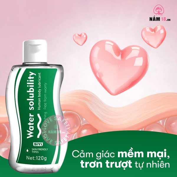 Gel Bôi Trơn Cấp Ẩm Siyi Skin Friendly Types
