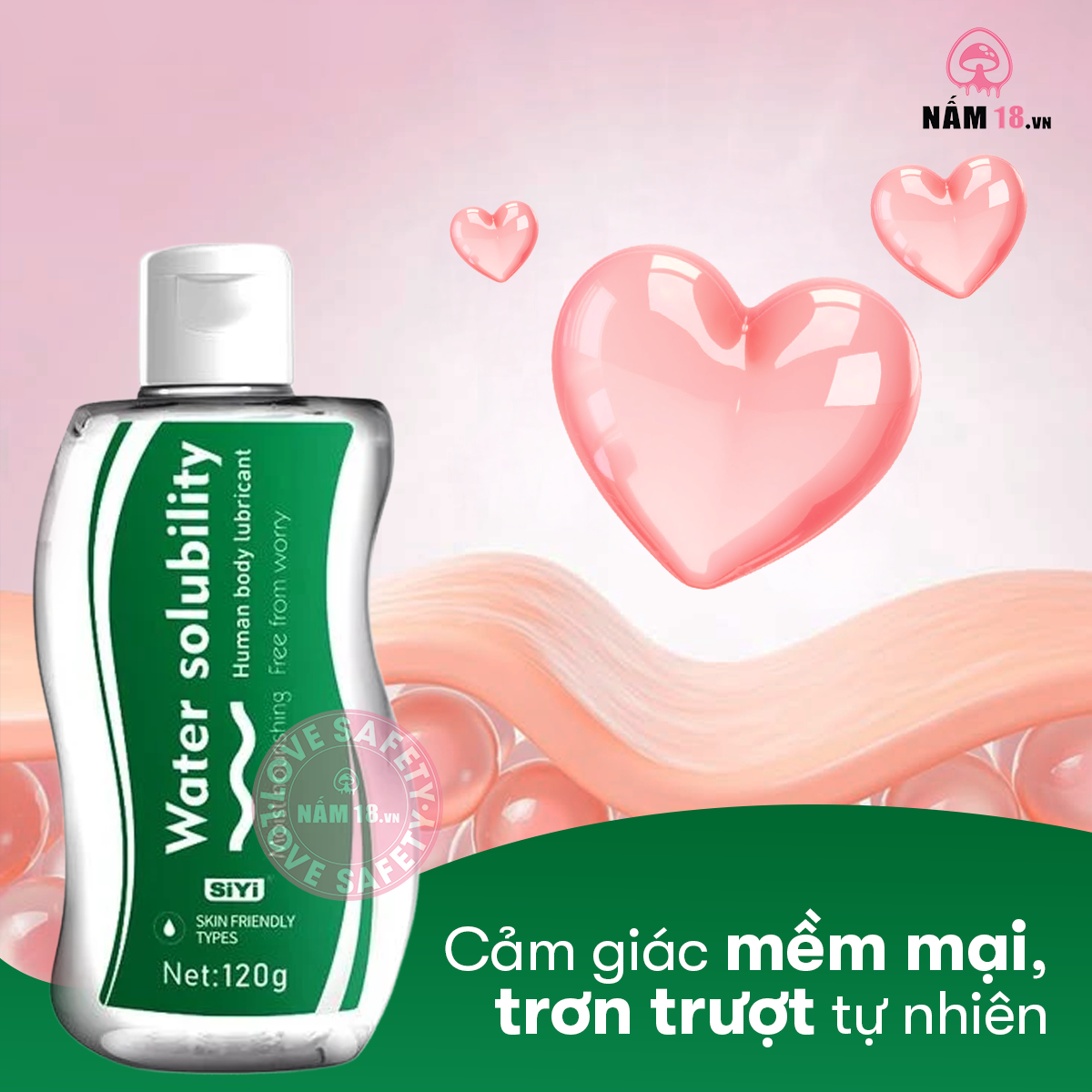  Gel Bôi Trơn Cấp Ẩm Siyi Skin Friendly Types 