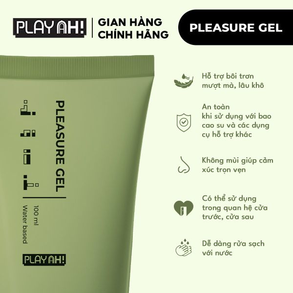  Gel Bôi Trơn Playah Basic Gốc Nước 