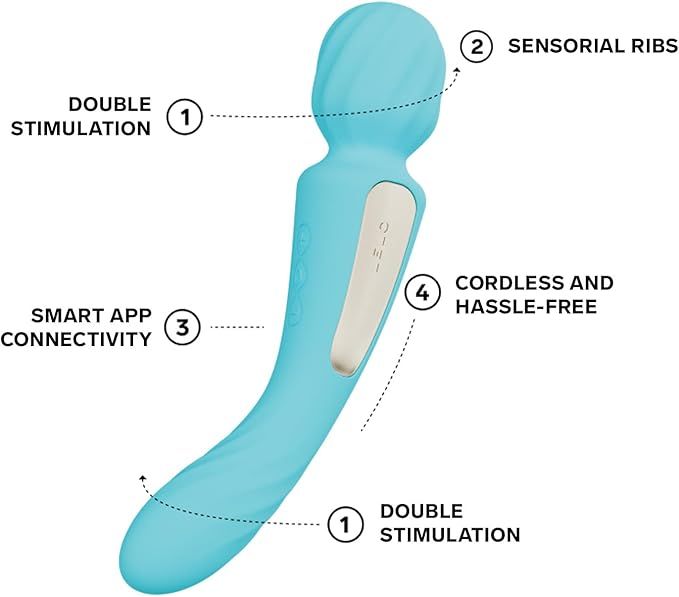  Chày Rung Lelo Switch 2 Đầu Điều Khiển App 