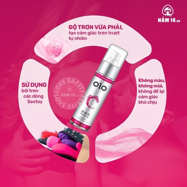 Gel Bôi Trơn Ấm Nóng OLO Warming