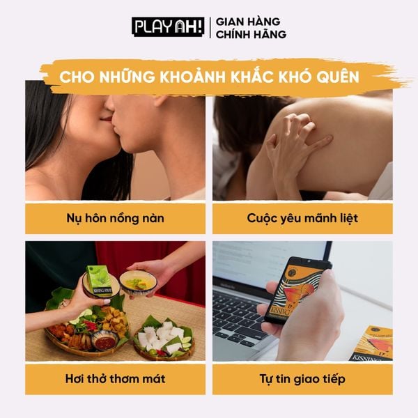 Xịt Thơm Miệng Cấp Tốc PlayAh Hương Bạc Hà