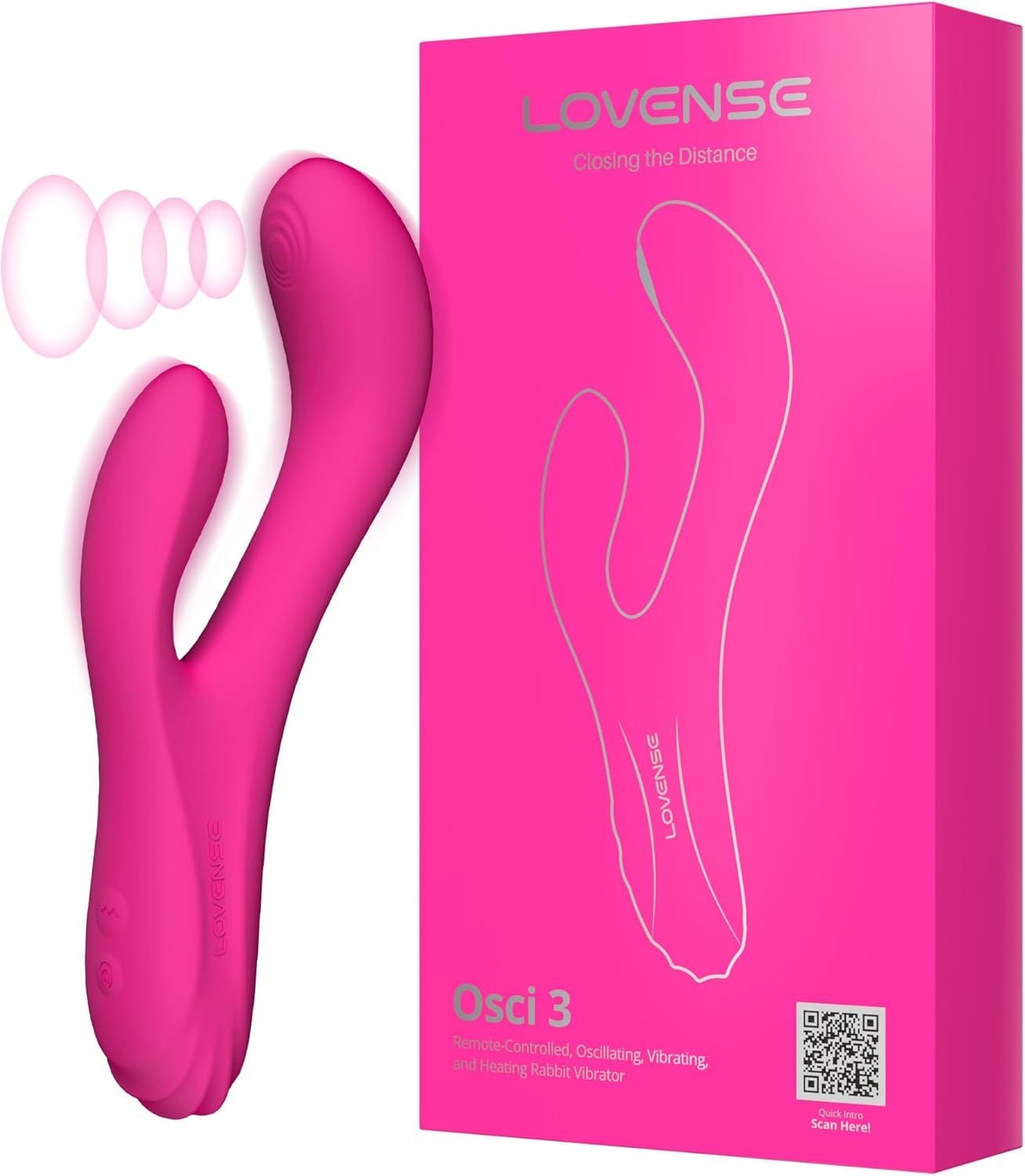  Dương Vật Giả Lovense Osci 3 Điều Khiển App 
