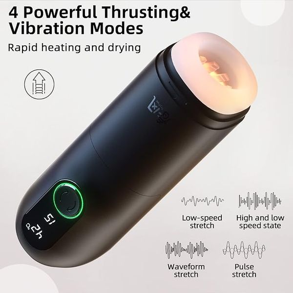 Âm Đạo Giả Tryfun Black Hole Pro Điều Khiển App