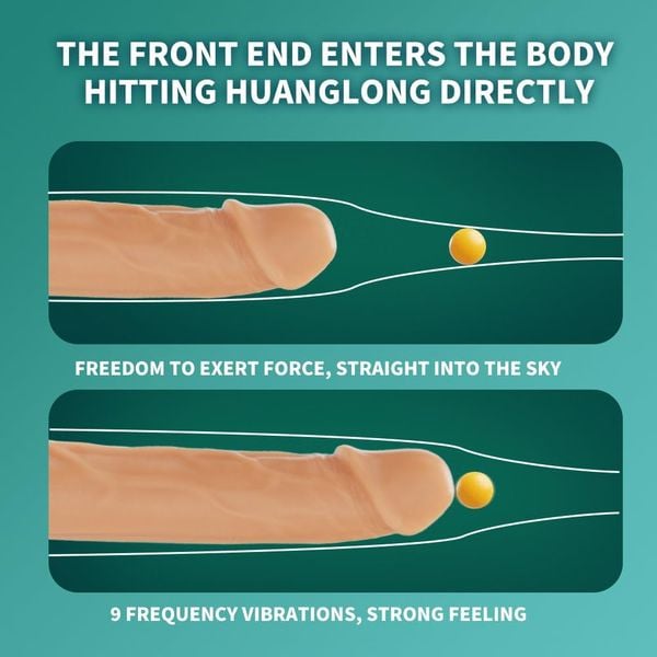 Dương Vật Giả 2 Đầu Yeain Cannon Less