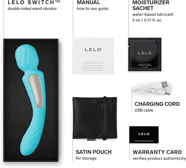 Chày Rung Lelo Switch 2 Đầu Điều Khiển App