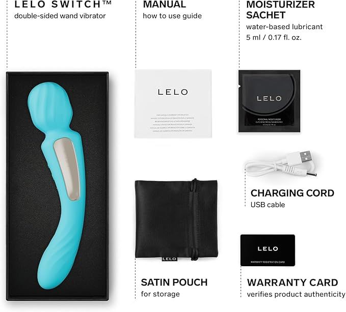  Chày Rung Lelo Switch 2 Đầu Điều Khiển App 