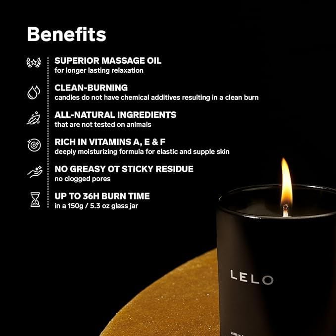  Nến Thơm Lelo Flickering Touch Massage Candle Snow Pear And Cedarwood 