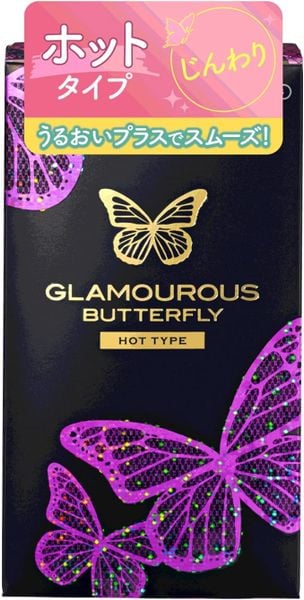 Bao Cao Su Siêu Mỏng Jex Glamourous Butterfly Hot Ấm Nóng