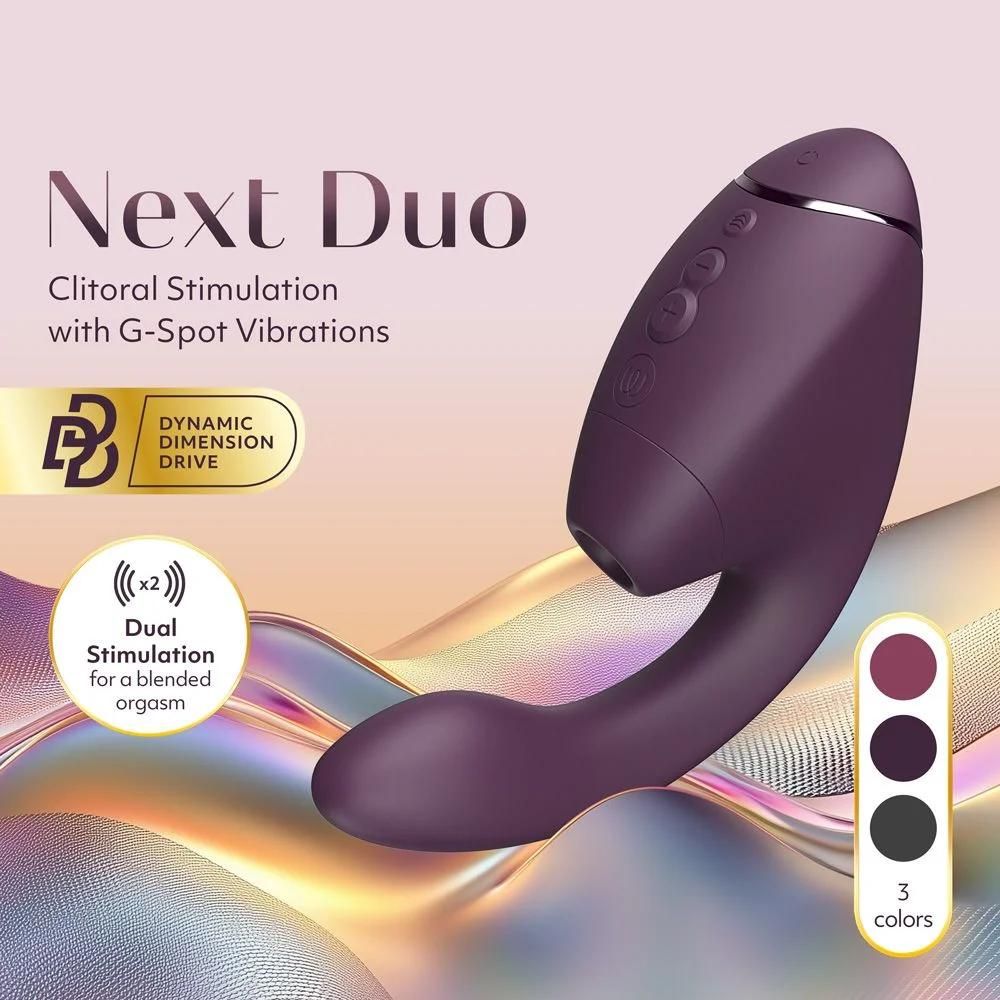  Máy Rung Hút Kích Thích Âm Vật Womanizer Next Duo 