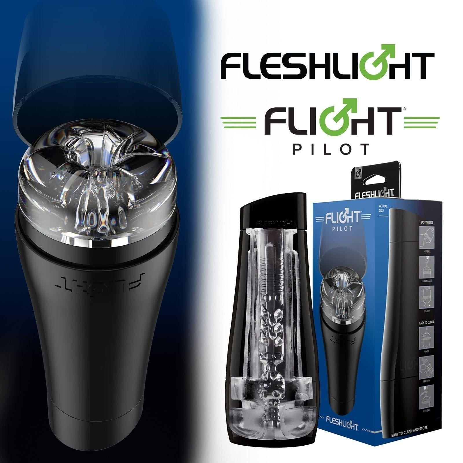  Âm Đạo Giả Cốc Fleshlight Pilot 