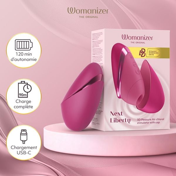 Máy Bú Hút Âm Vật Womanizer Next Liberty
