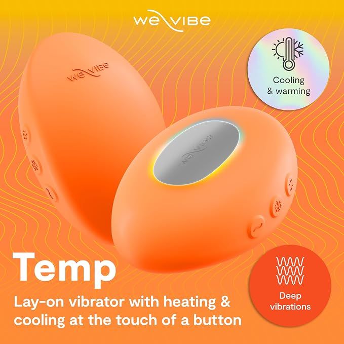  Máy Rung Kích Thích Âm Vật We Vibe Temp Tạo Nhiệt Nóng & Lạnh 