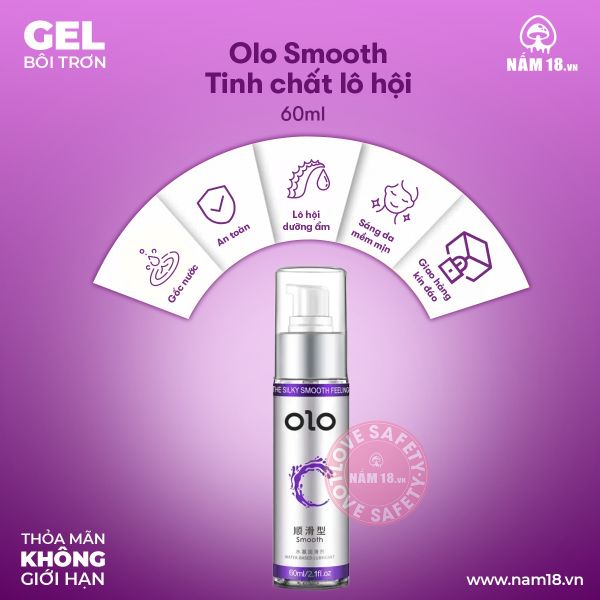 Gel Bôi Trơn Tinh Chất Lô Hội OLO Smooth