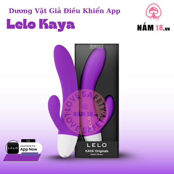 Dương Vật Giả Lelo Kaya Điều Khiển App