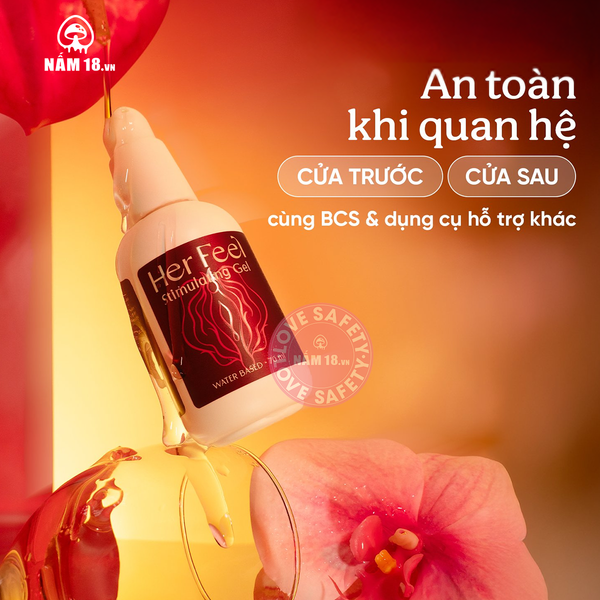 Gel bôi trơn PlayAh Her Feel Stimulating