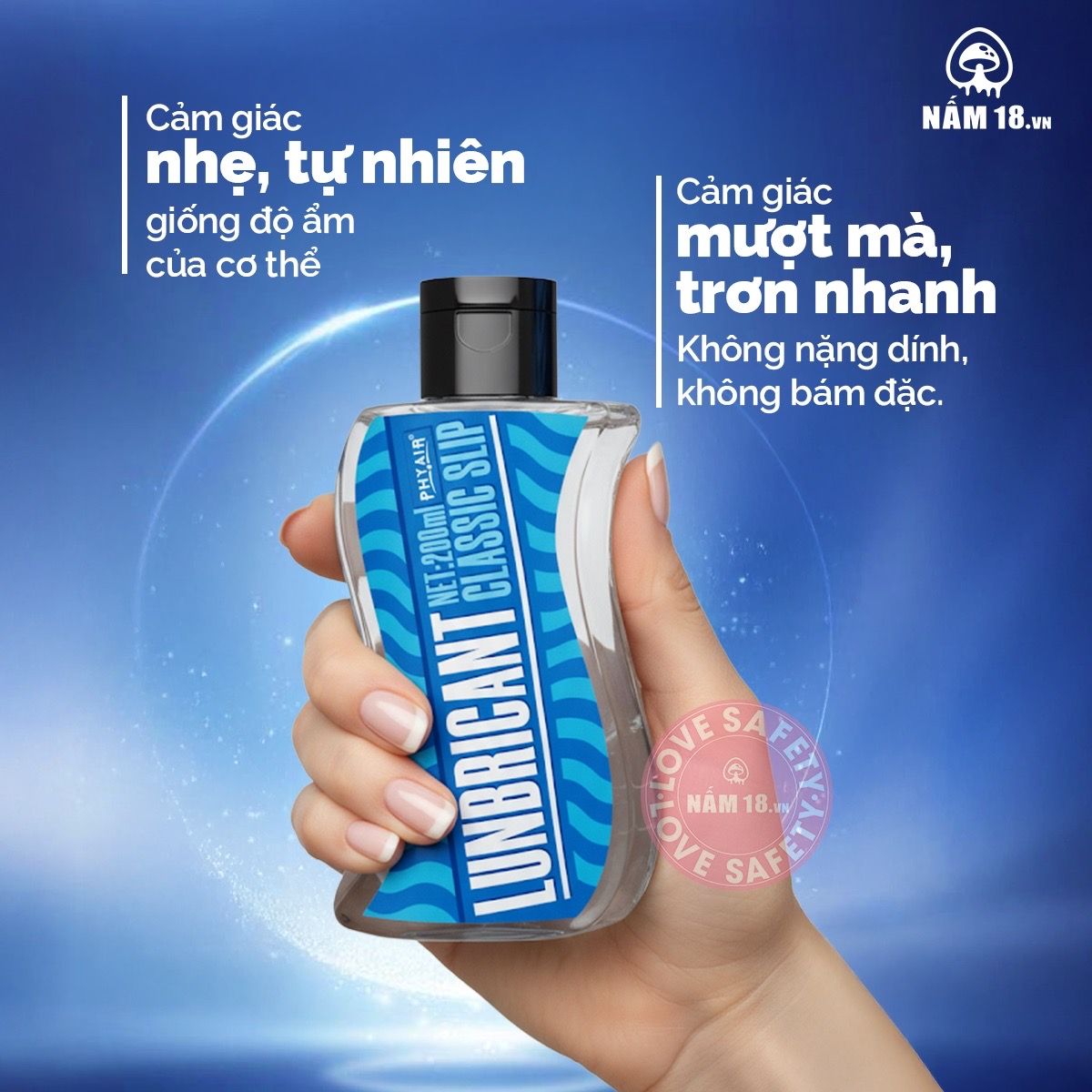  Gel Bôi Trơn Gốc Nước Phyair Classic Slip 