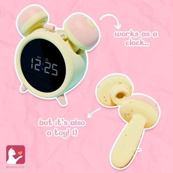  Máy Bú Hút Điểm G BeYourLover Naughty Clock Điều Khiển App 