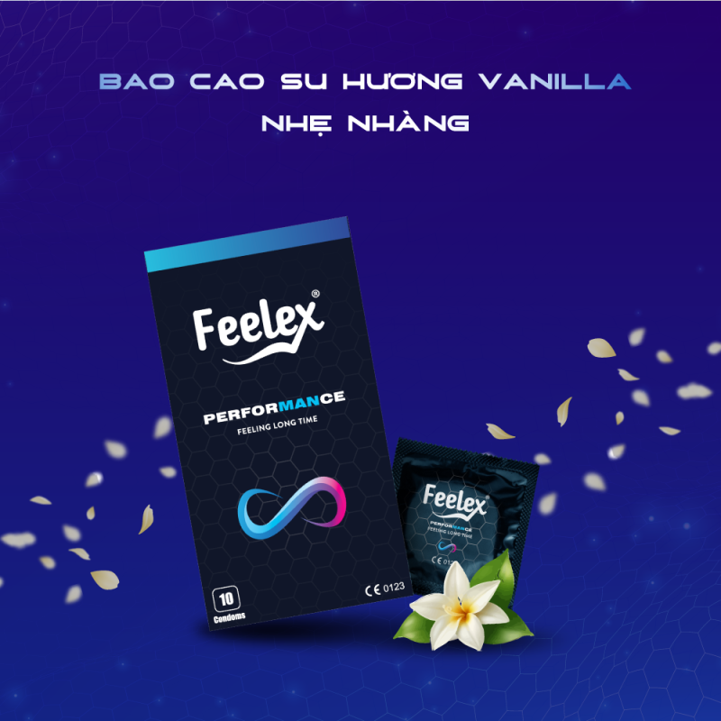  Bao Cao Su Kéo Dài Thời Gian Feelex Performance 