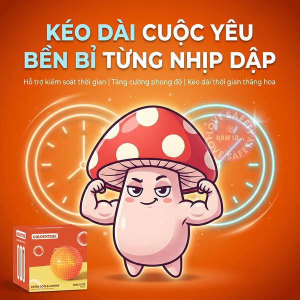  Bao Cao Su Gai Goldentime Extra Dots & Longer 