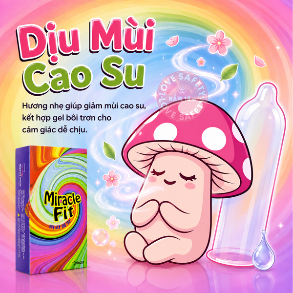  Bao Cao Su Sagami Miracle Fit Ôm Sát 