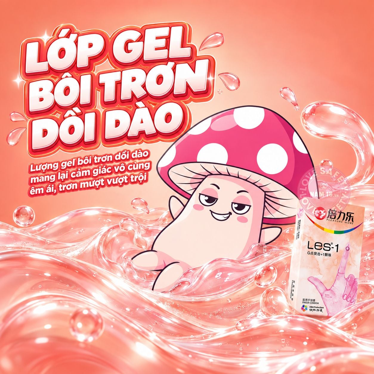  Bao Cao Su Ngón Tay Bi Beilile Les 1 