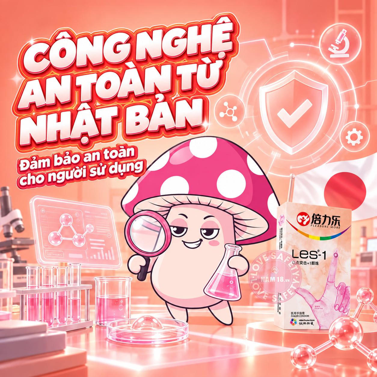  Bao Cao Su Ngón Tay Bi Beilile Les 1 