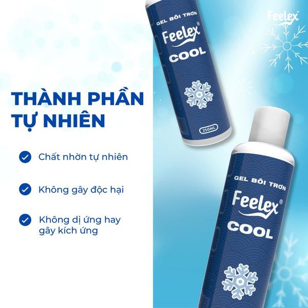  Gel Bôi Trơn Mát Lạnh Feelex Cool 