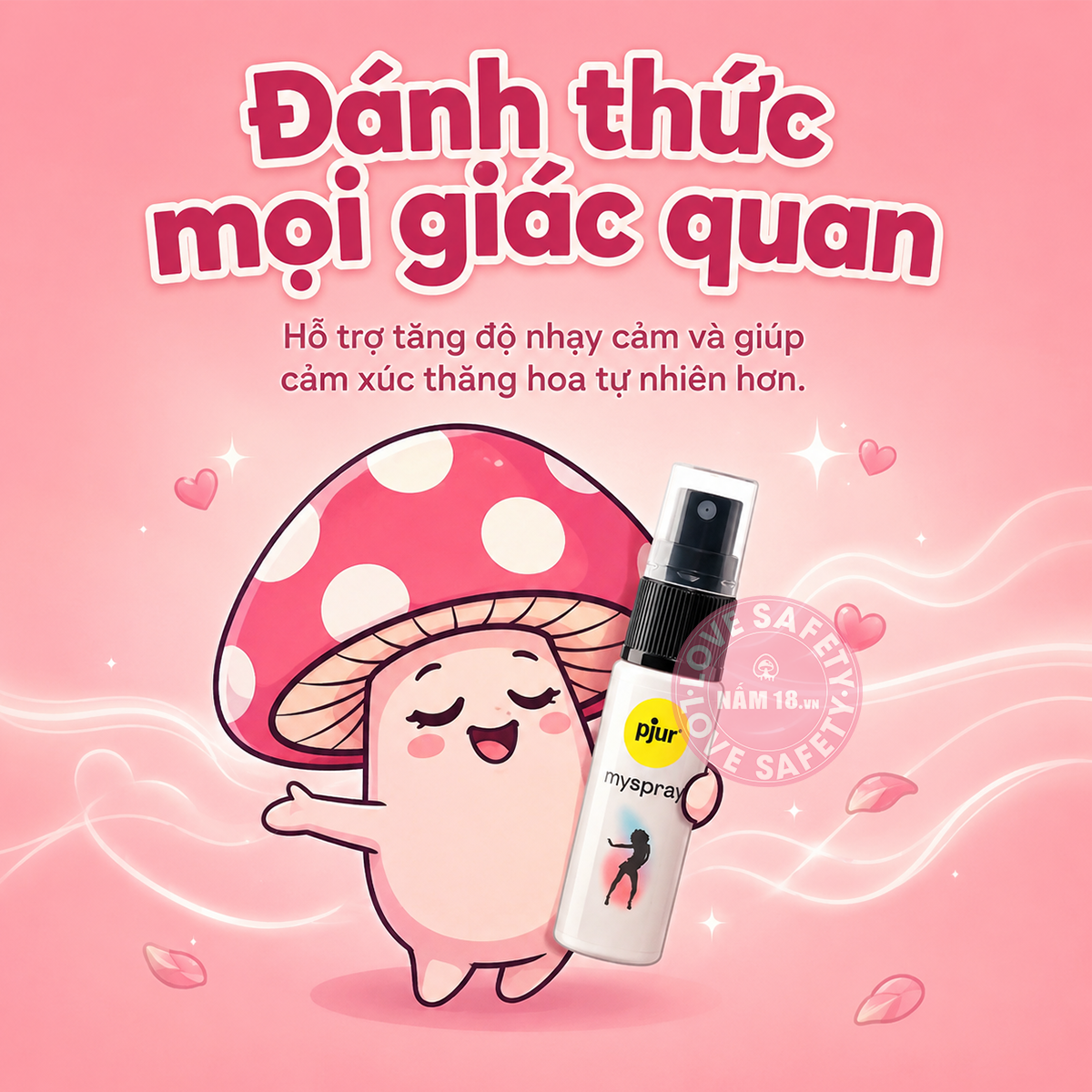  Chai Xịt Kích Thích Vùng Kín Pjur Myspray 
