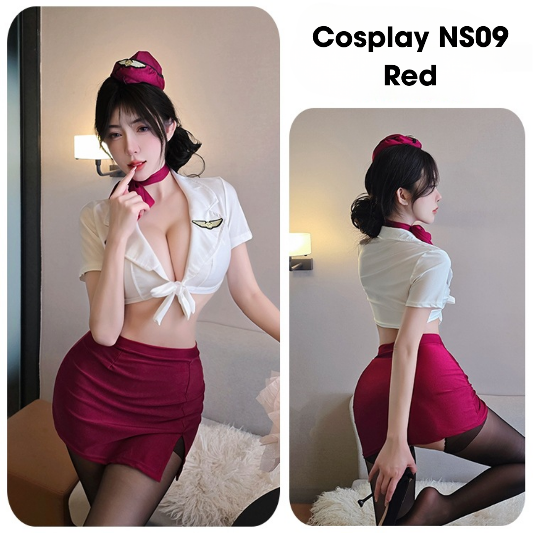  Bộ Cosplay Nữ Tiếp Viên Fantasy NS09 