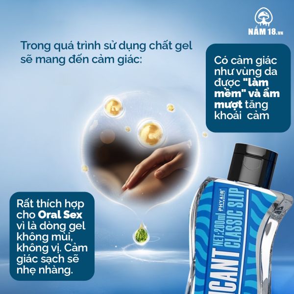 Gel Bôi Trơn Gốc Nước Phyair Classic Slip