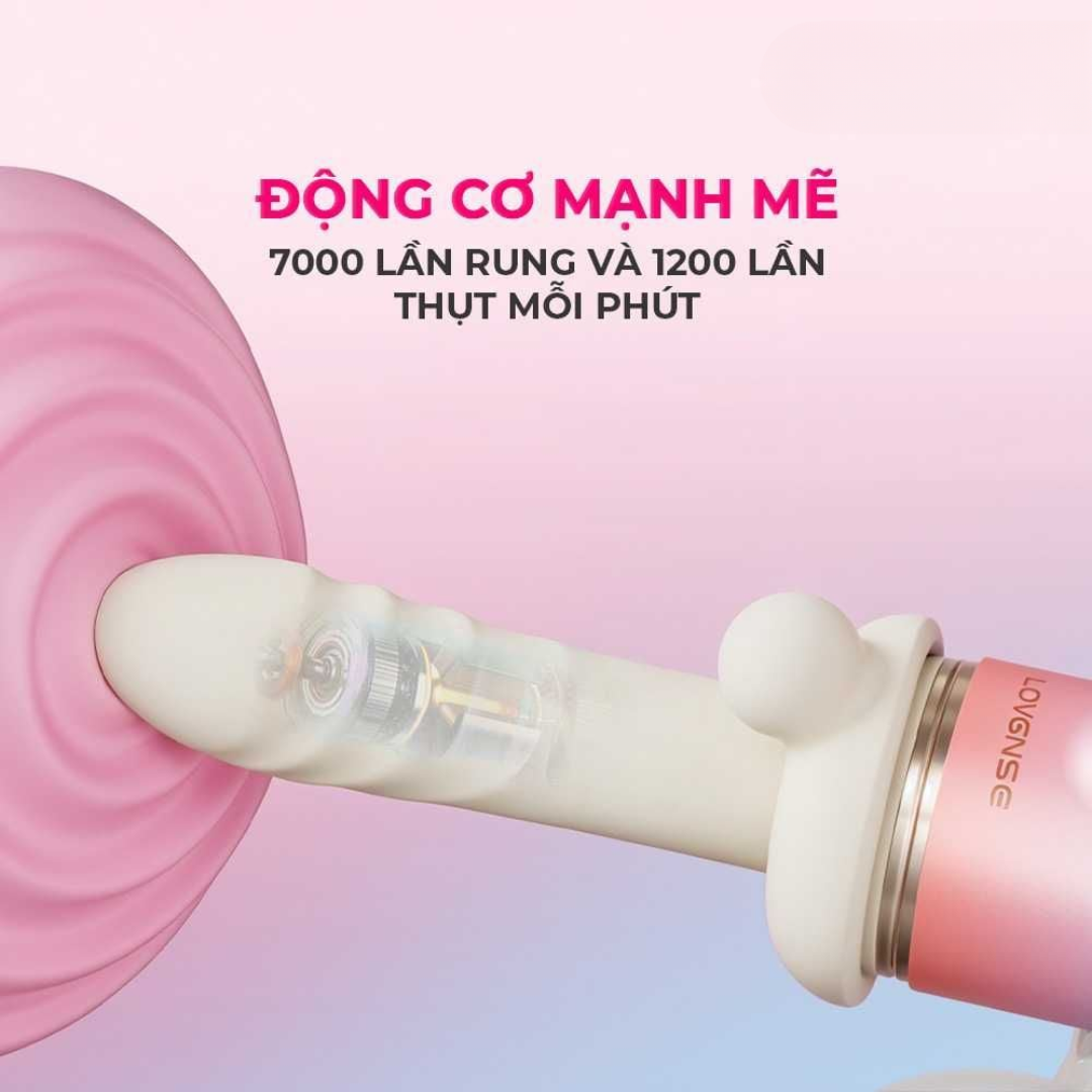  Dương Vật Giả Lovense Spinel Điều Khiển App 