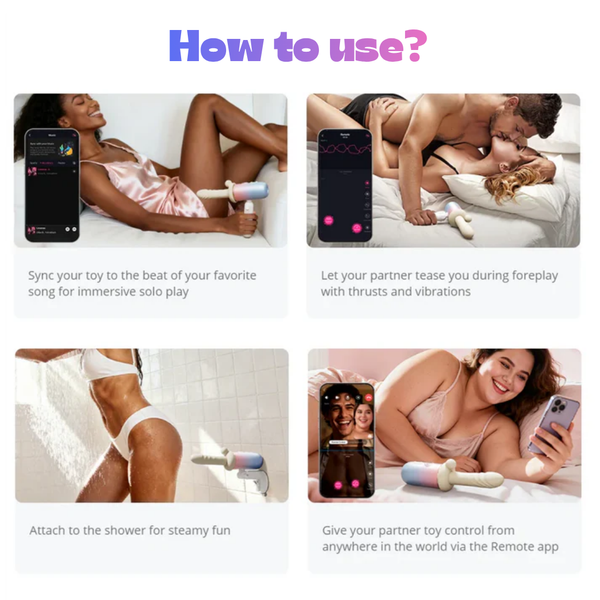 Dương Vật Giả Lovense Spinel Điều Khiển App