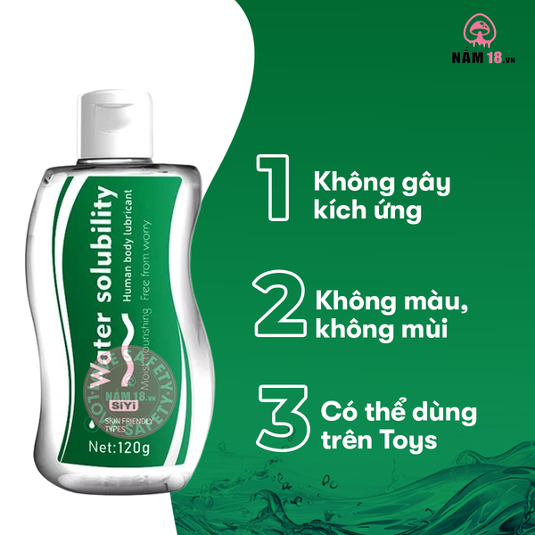 Gel Bôi Trơn Cấp Ẩm Siyi Skin Friendly Types