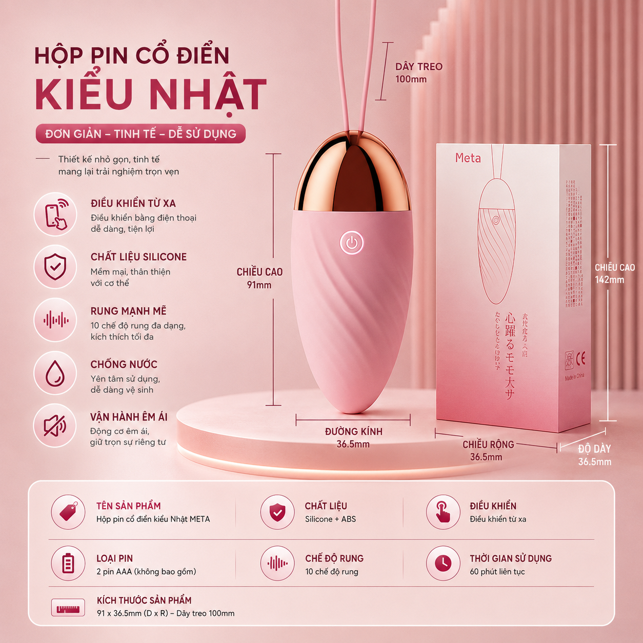  Trứng Rung Galaku Meta 