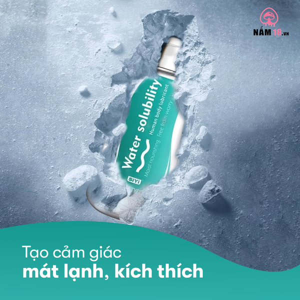 Gel Bôi Trơn Mát Lạnh Siyi Ice Types