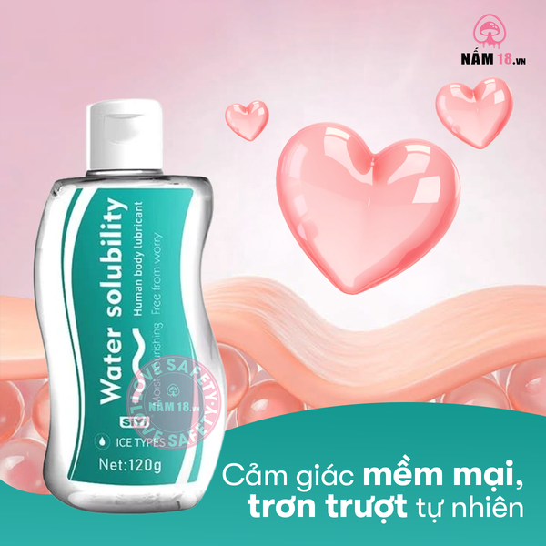 Gel Bôi Trơn Mát Lạnh Siyi Ice Types