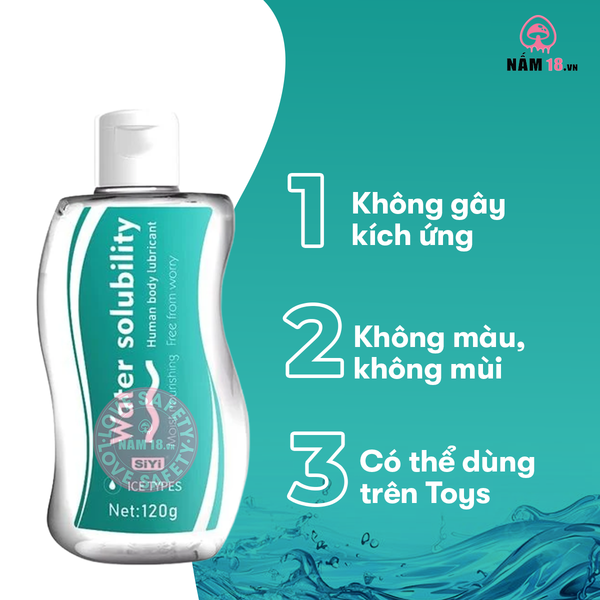 Gel Bôi Trơn Mát Lạnh Siyi Ice Types