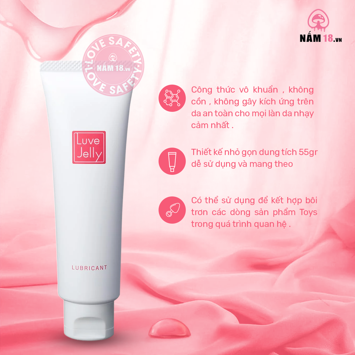  Gel Bôi Trơn Jex Luve Jelly 