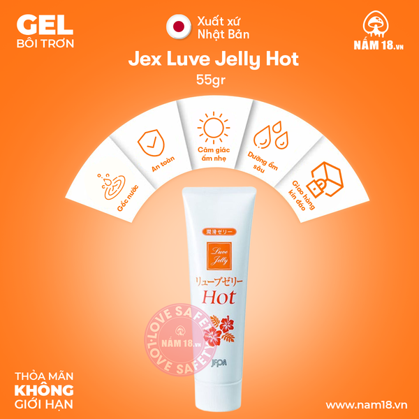 Gel Bôi Trơn Ấm Nóng Jex Luve Jelly Hot