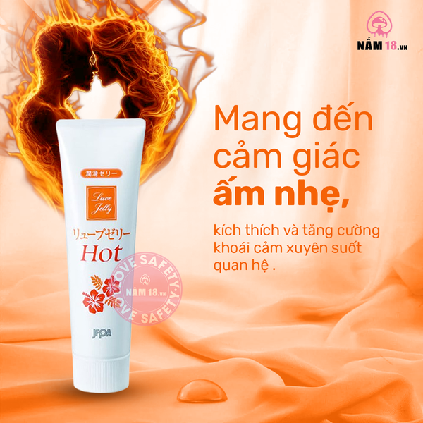 Gel Bôi Trơn Ấm Nóng Jex Luve Jelly Hot