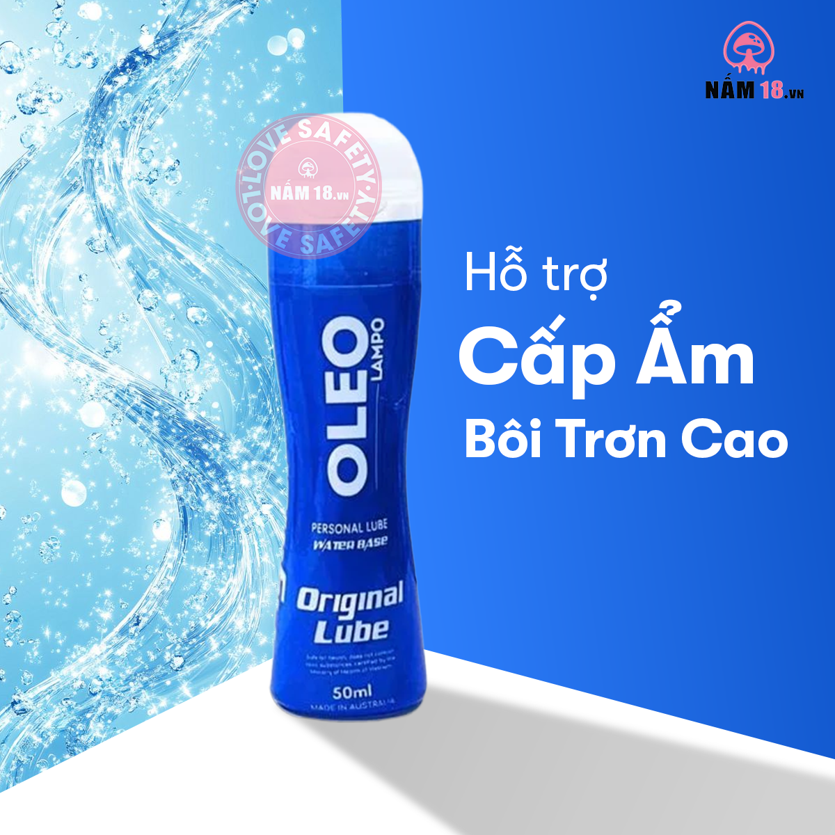  Gel Bôi Trơn Oleo Lampo Orginal 