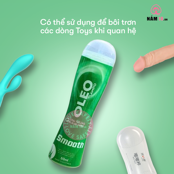 Gel Bôi Trơn Oleo Lampo Smooth Hương Nha Đam