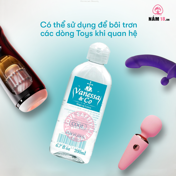Gel Bôi Trơn Cấp Ẩm Vanessa & Co Cooling Mát Lạnh
